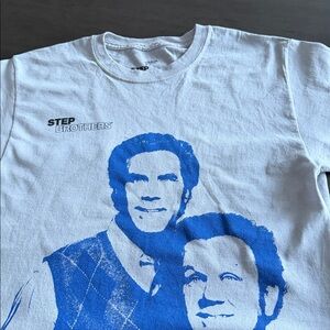 PALACE Step Brothers Tee - Grey and Blue